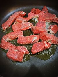 Close-up of red chili peppers