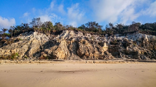 Panoramic view of landscape against sky