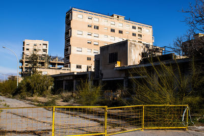 Buildings in city