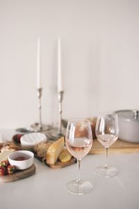 Close-up of place setting on table