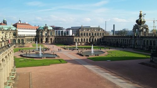 Buildings in city