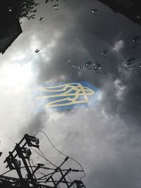 Low angle view of sky