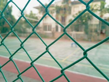 Full frame shot of chainlink fence