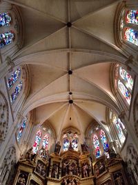 Low angle view of church