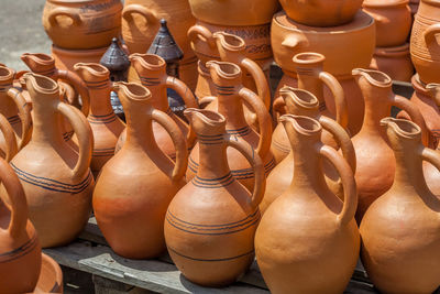 Close-up of objects for sale at market