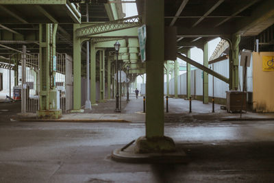 Columns in building