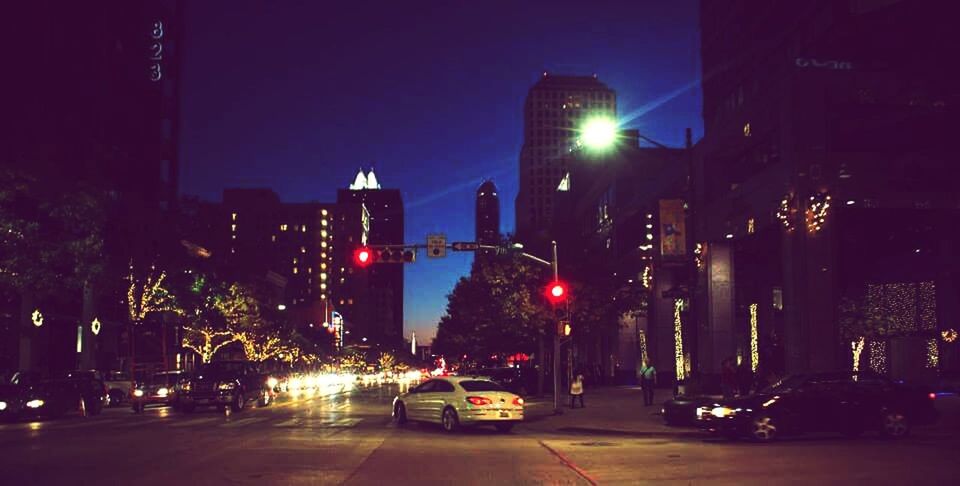 TRAFFIC ON CITY STREET