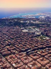 Aerial view of cityscape