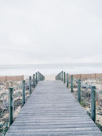 Jetty leading to sea