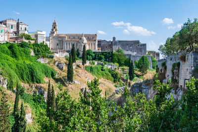 The stone tells. stone wonder. gravina in puglia. italy