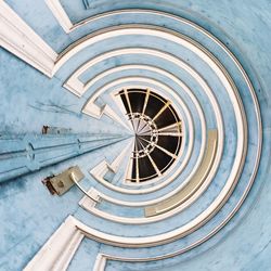 Low angle view of ceiling