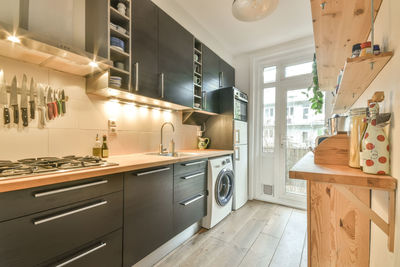 Interior of bathroom