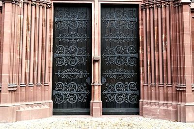 Full frame shot of closed door