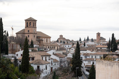 Buildings in city