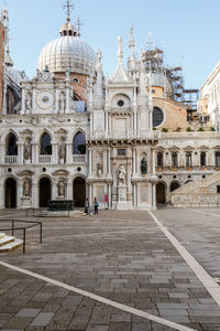 View of  basilica di san marco