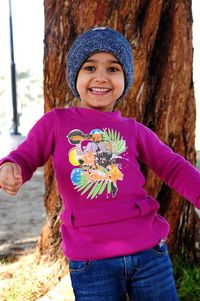 Portrait of a smiling girl