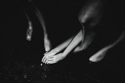 Close-up of woman in bikini