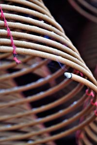 Close-up of spiral staircase