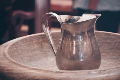 Close-up of drink on table