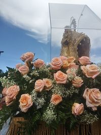 Close-up of rose bouquet