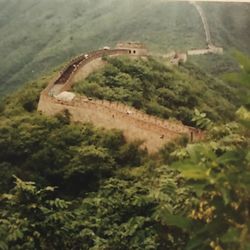 High angle view of landscape