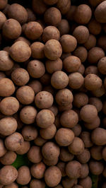 Sapodilla fruit in a market wallpaper 