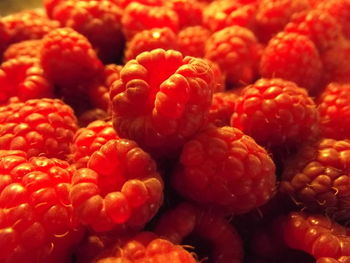 Full frame shot of strawberries