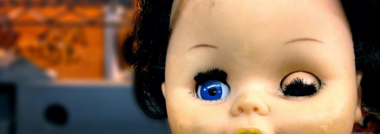 The eye of the forgotten doll