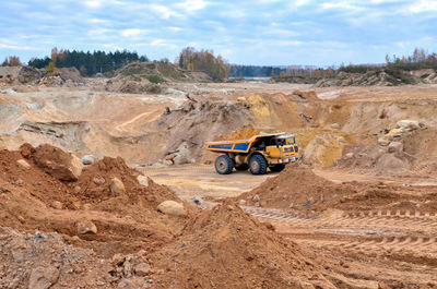 View of construction site