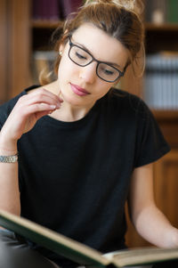 Woman looking away