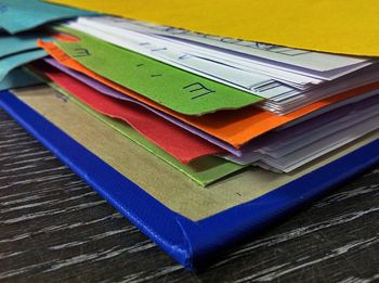 Close-up of colorful balloons