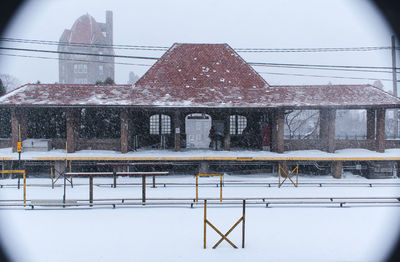 View of buildings in city
