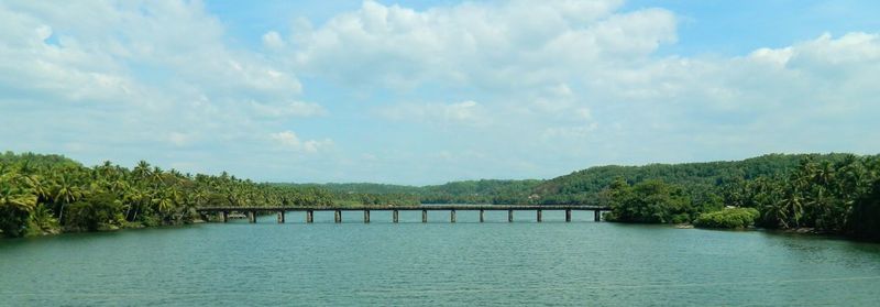 Panoramic view of landscape against sky