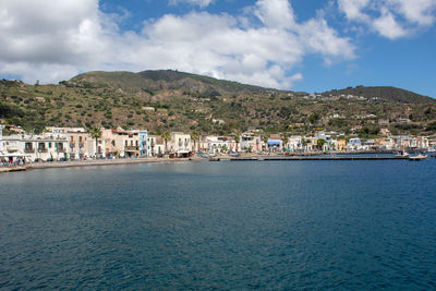 The splendid coast of lipari