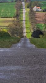 Footpath passing through forest