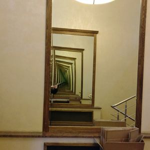 Spiral staircase at home