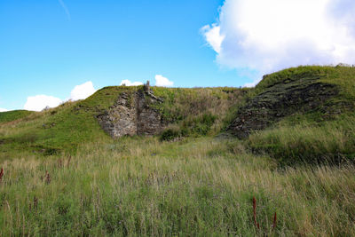 Old iron works. 