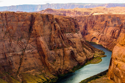 Close up carvings, textures and beauty of the horseshoe bend - horseshoe bend, arizona, usa