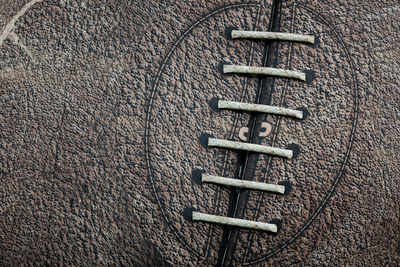 Full frame shot of rugby ball