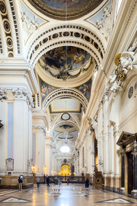 Interior of church