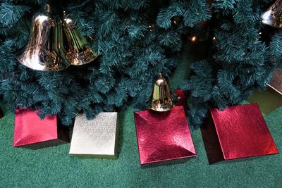 Close-up of christmas tree