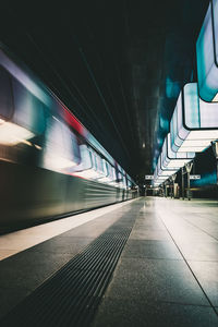 Illuminated subway