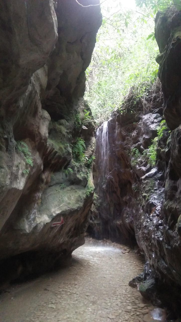 SCENIC VIEW OF WATERFALL