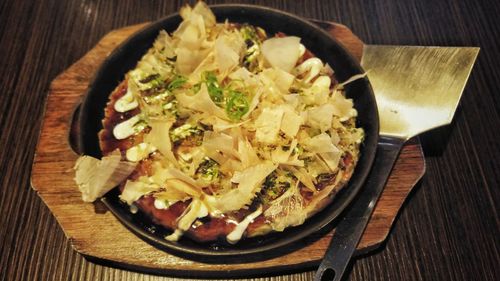 Close-up of food in plate