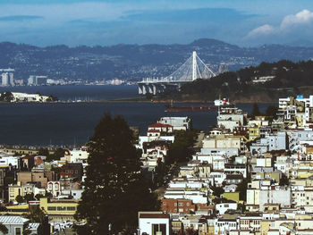 Cityscape against the sky