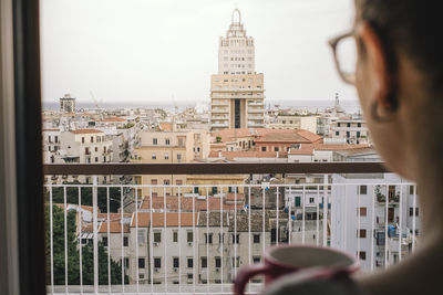 Low angle view of buildings against sky