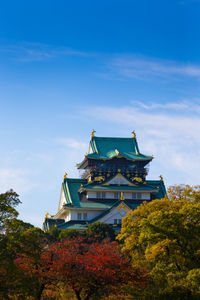Osaka castle park , japan