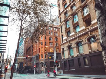 Street amidst buildings in city