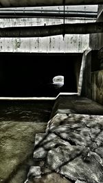 View of brick wall