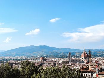 View on florence